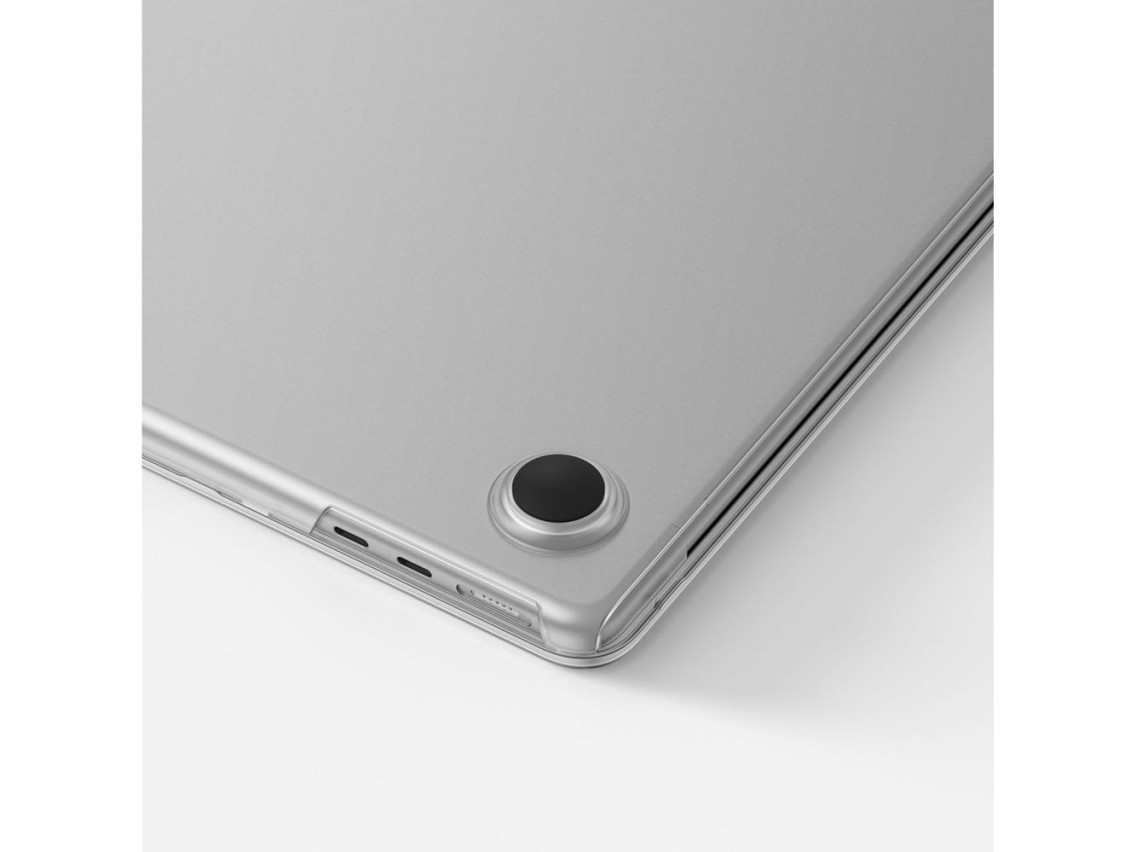 AmazingThing Titan Hardshell Case for MacBook Air M5 13.6" - Transparent