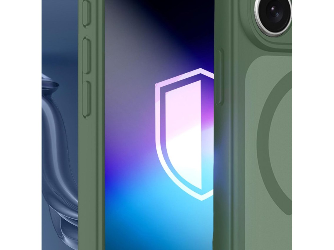 3mk Misty MagCase para Samsung Galaxy A37 - verde