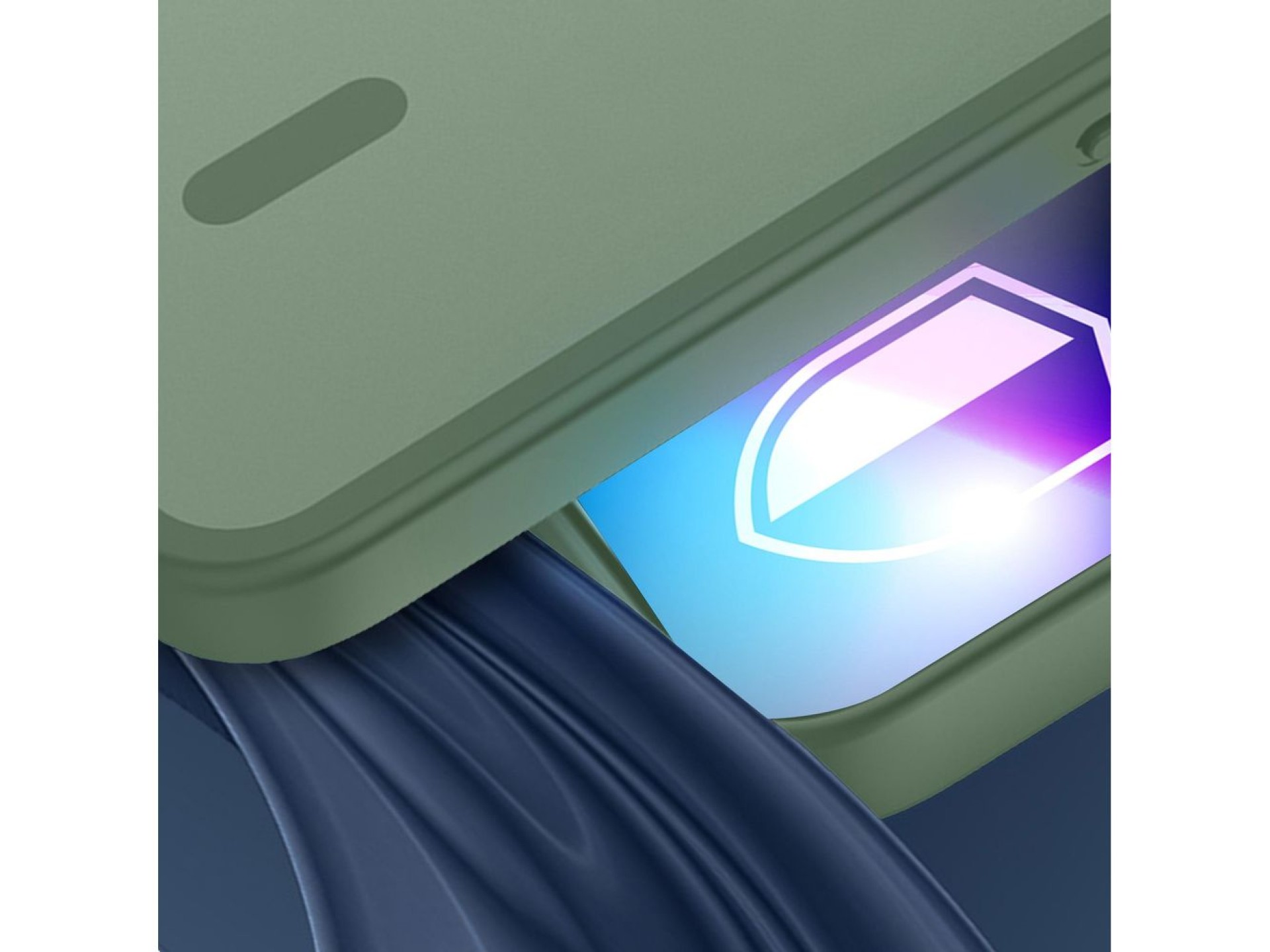 3mk Misty MagCase para Samsung Galaxy A37 - verde