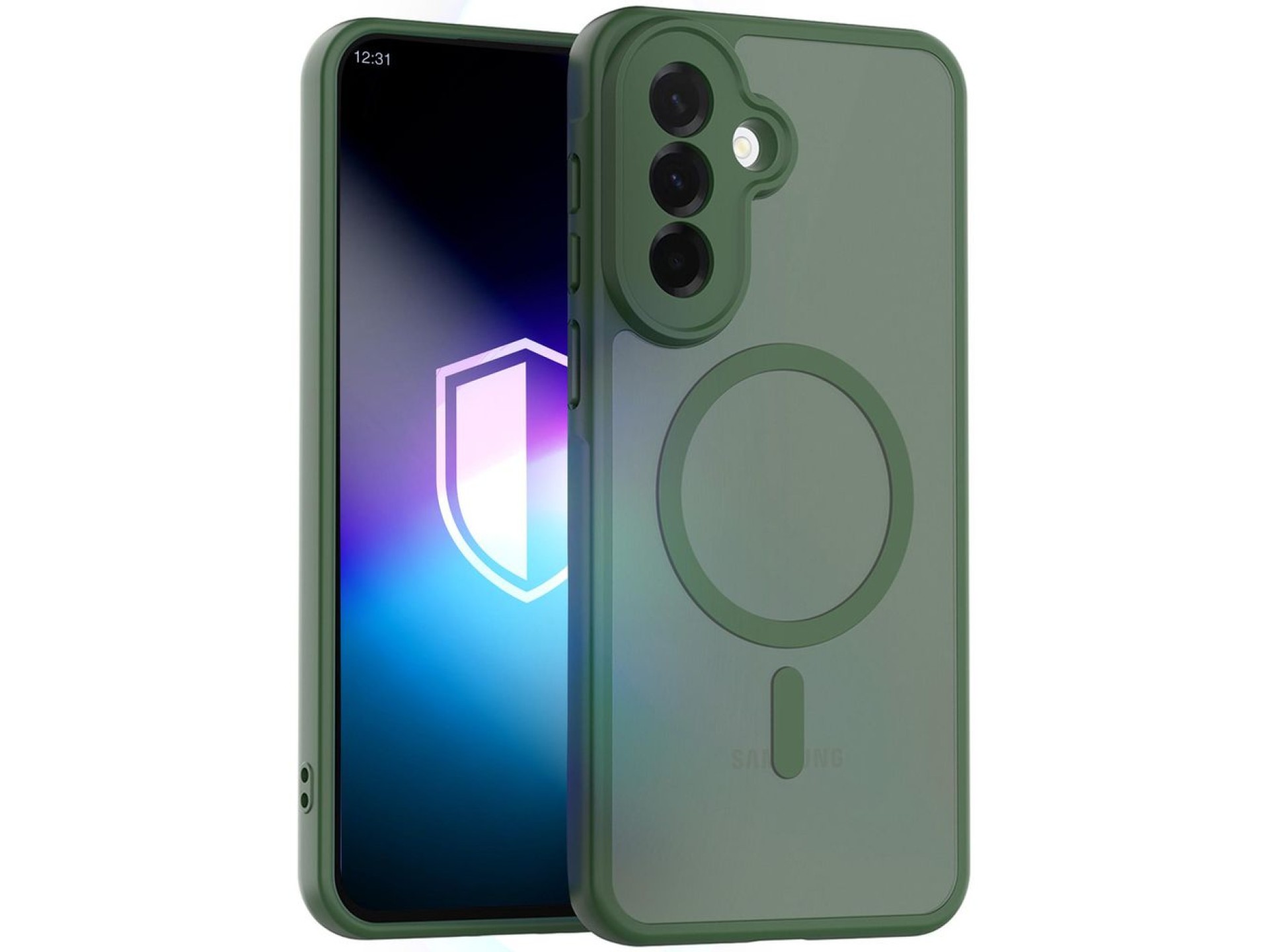 3mk Misty MagCase para Samsung Galaxy A37 - verde
