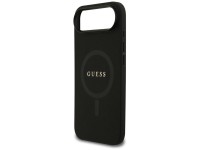 Guess Saffiano Classic Logo MagSafe case for iPhone Air - black Guess Saffiano Classic Logo MagSafe case for iPhone Air - black