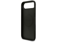 Guess Saffiano Classic Logo MagSafe case for iPhone Air - black Guess Saffiano Classic Logo MagSafe case for iPhone Air - black