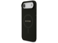 Guess Saffiano Classic Logo MagSafe case for iPhone Air - black Guess Saffiano Classic Logo MagSafe case for iPhone Air - black