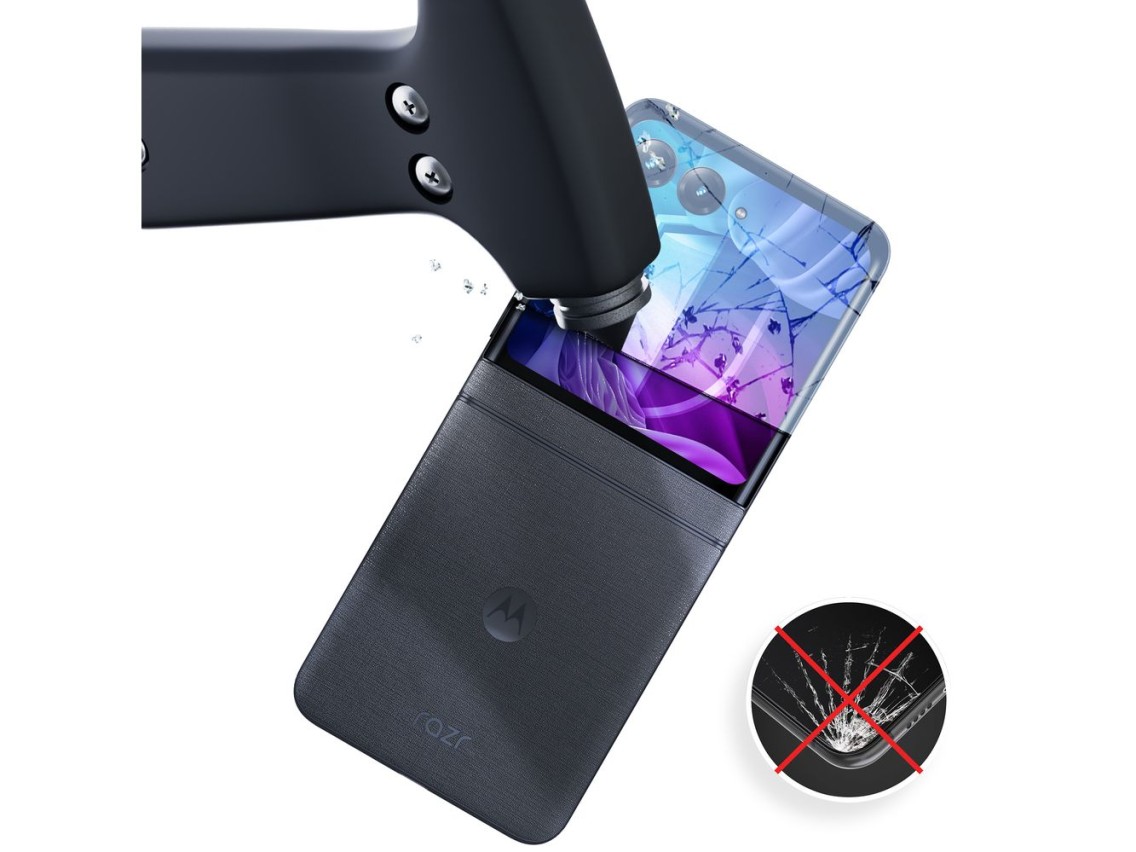Película fosca 3mk SilkyMatt Pro™ para Motorola Razr 70