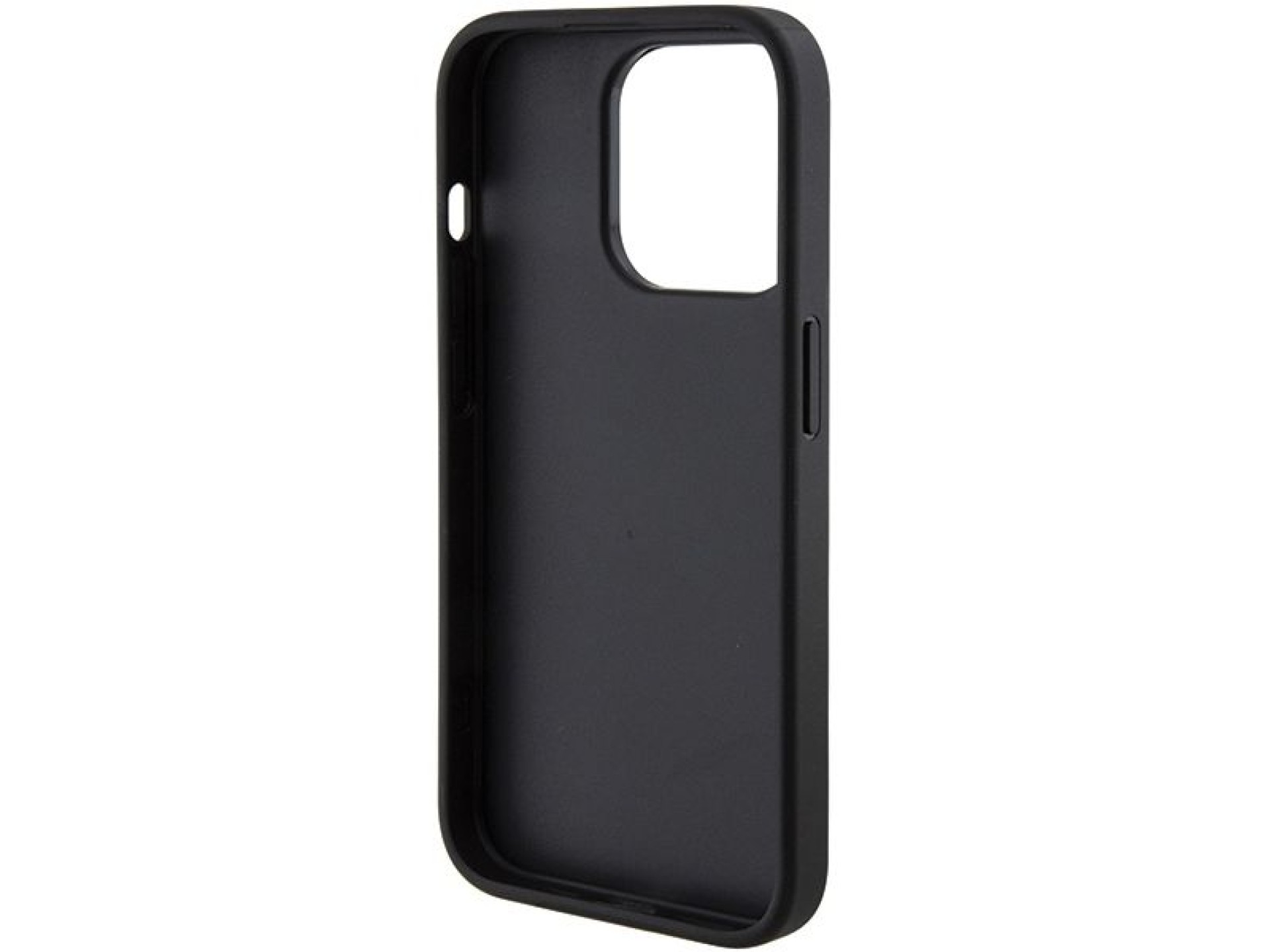 Capa Guess Grip Stand 4G Triangle Strass para iPhone 15 Pro Max - preta