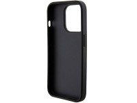 Guess Grip Stand 4G Saffiano Strass case for iPhone 15 Pro Max - black Guess Grip Stand 4G Saffiano Strass case for iPhone 15 Pro Max - black