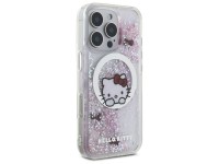 Hello Kitty Liquid Glitter Sweet Kitty Bows MagSafe Case for iPhone 16 Pro Max - White Hello Kitty Liquid Glitter Sweet Kitty Bows MagSafe Case for iPhone 16 Pro Max - White