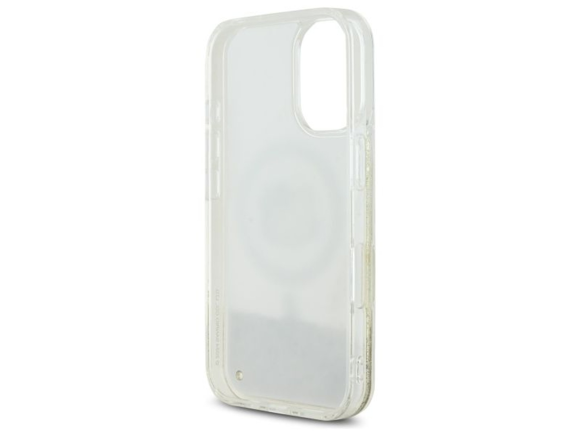 Capa MagSafe Hello Kitty Liquid Glitter Fever para iPhone 16 - Dourada