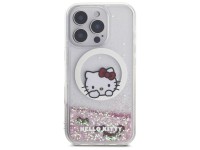 Hello Kitty Liquid Glitter Sweet Kitty Bows MagSafe Case for iPhone 16 Pro Max - White Hello Kitty Liquid Glitter Sweet Kitty Bows MagSafe Case for iPhone 16 Pro Max - White