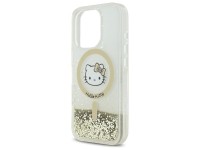 Capa MagSafe Hello Kitty Liquid Glitter Fever para iPhone 16 Pro - Dourada Capa MagSafe Hello Kitty Liquid Glitter Fever para iPhone 16 Pro - Dourada