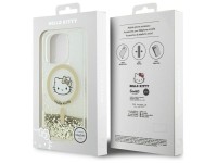 Funda MagSafe Hello Kitty Liquid Glitter Fever para iPhone 16 Pro Max - Dorada Funda MagSafe Hello Kitty Liquid Glitter Fever para iPhone 16 Pro Max - Dorada