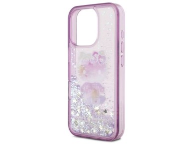 Funda para iPhone 16 Pro Max Hello Kitty Liquid Glitter para la fiesta del 50 aniversario - Morada Funda para iPhone 16 Pro Max Hello Kitty Liquid Glitter para la fiesta del 50 aniversario - Morada