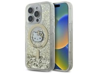 Hello Kitty Liquid Glitter Fever MagSafe Case for iPhone 16 Pro Max - Gold Hello Kitty Liquid Glitter Fever MagSafe Case for iPhone 16 Pro Max - Gold