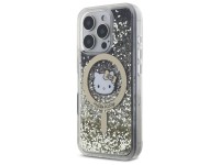 Capa MagSafe Hello Kitty Liquid Glitter Fever para iPhone 16 Pro Max - Dourada Capa MagSafe Hello Kitty Liquid Glitter Fever para iPhone 16 Pro Max - Dourada