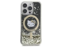 Capa MagSafe Hello Kitty Liquid Glitter Fever para iPhone 16 Pro Max - Dourada Capa MagSafe Hello Kitty Liquid Glitter Fever para iPhone 16 Pro Max - Dourada