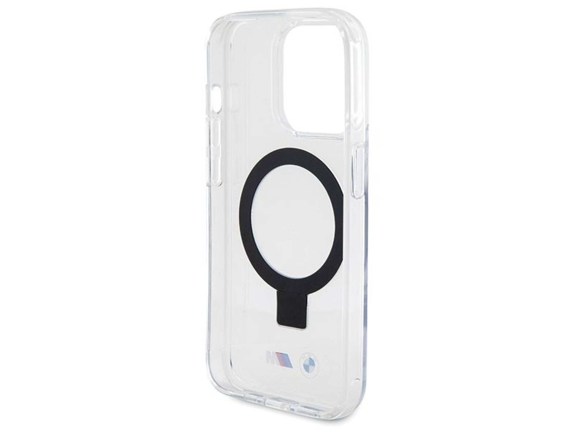 Capa MagSafe BMW Ring Stand M Collection para iPhone 15 Pro - Transparente