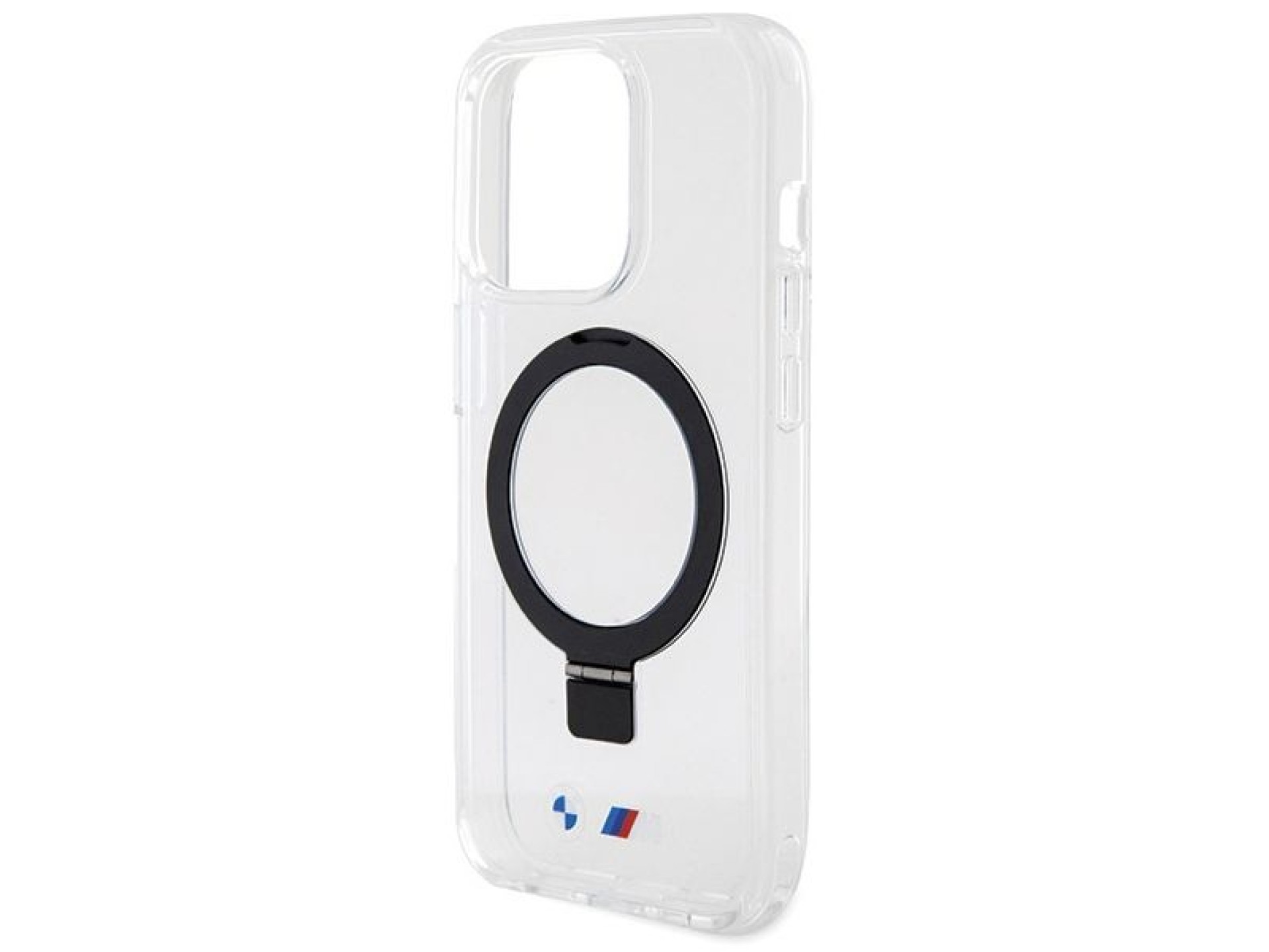 Capa MagSafe BMW Ring Stand M Collection para iPhone 15 Pro Max - transparente