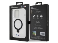 Capa MagSafe BMW Ring Stand M Collection para iPhone 15 Pro Max - transparente Capa MagSafe BMW Ring Stand M Collection para iPhone 15 Pro Max - transparente