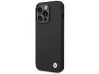 BMW Silicone Metal Logo case for iPhone 15 Pro - black BMW Silicone Metal Logo case for iPhone 15 Pro - black