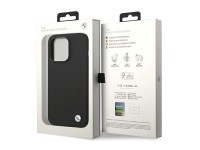 BMW Silicone Metal Logo case for iPhone 15 Pro - black BMW Silicone Metal Logo case for iPhone 15 Pro - black