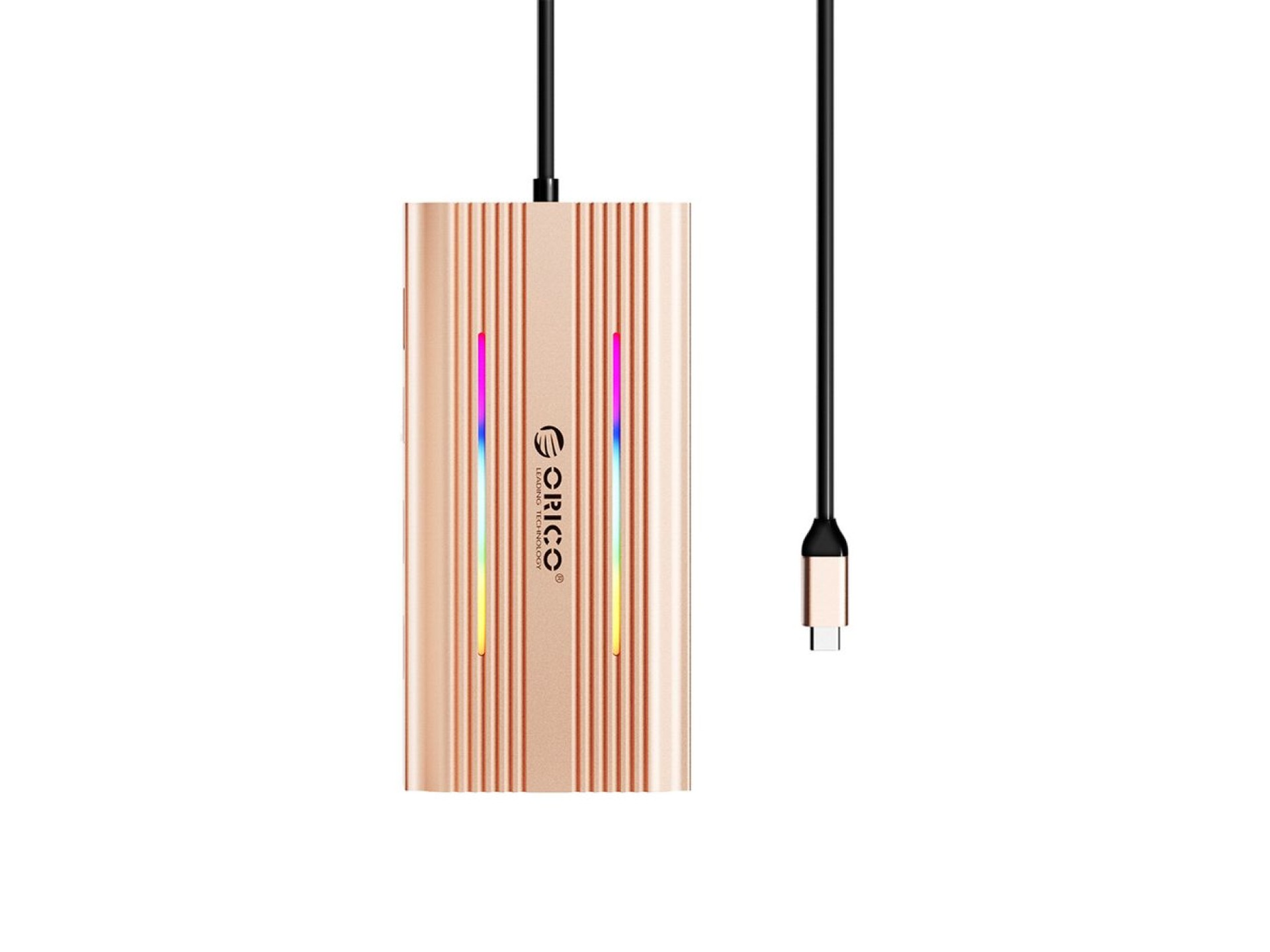 Estación de acoplamiento Orico XDR 12 en 1 RGB USB-C USB-A USB-C PD 100W 2x HDMI 4K 60Hz VGA RJ45 Gi