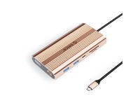 Estaci�n de acoplamiento Orico XDR 12 en 1 USB-C USB-A USB-C 2x HDMI 4K 60Hz DisplayPort 4K 60Hz RJ4