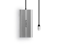 Esta��o de acoplamento Orico XDR 12 em 1 USB-C, USB-A, USB-C, HDMI, 4K, VGA, RJ45, Gigabit PD 100W, 