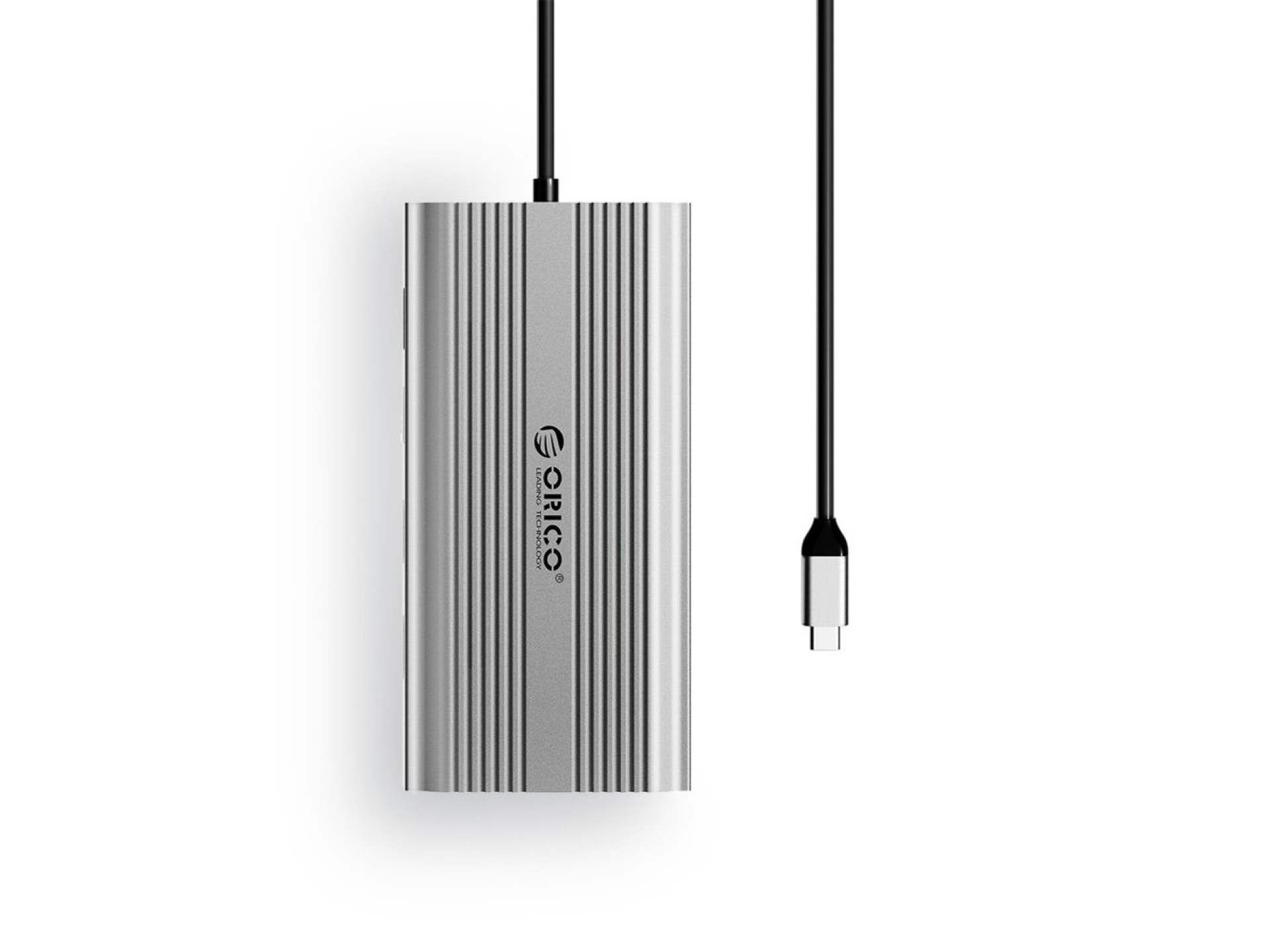 Estação de acoplamento Orico XDR 12 em 1 USB-C, USB-A, USB-C, HDMI, 4K, VGA, RJ45, Gigabit PD 100W,
