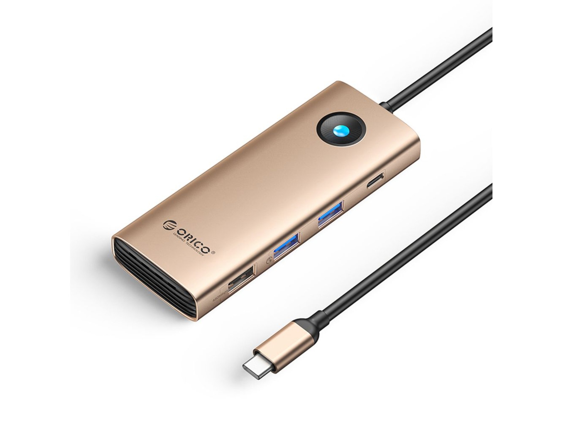 Orico PW11 8in1 USB-C Docking Station 2x USB-A 3.0 1x USB-A 2.0 1x USB-C 3.0 1x USB-C PD 100W 1x HDM