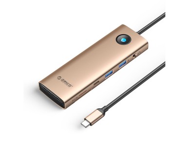 Orico PW11 9in1 USB-C Docking Station 2x USB-A 3.0 1x USB-C 3.0 1x USB-C PD 100 1x HDMI 4K 60Hz 1x m