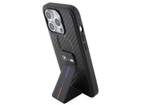 BMW Grip Stand Smooth & Carbon case for iPhone 15 Pro - black BMW Grip Stand Smooth & Carbon case for iPhone 15 Pro - black