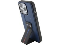 Funda BMW M Grip Stand bicolor para iPhone 15 Pro - azul marino Funda BMW M Grip Stand bicolor para iPhone 15 Pro - azul marino
