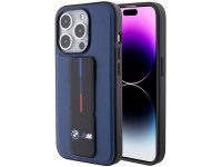 Funda BMW M Grip Stand bicolor para iPhone 15 Pro - azul marino Funda BMW M Grip Stand bicolor para iPhone 15 Pro - azul marino