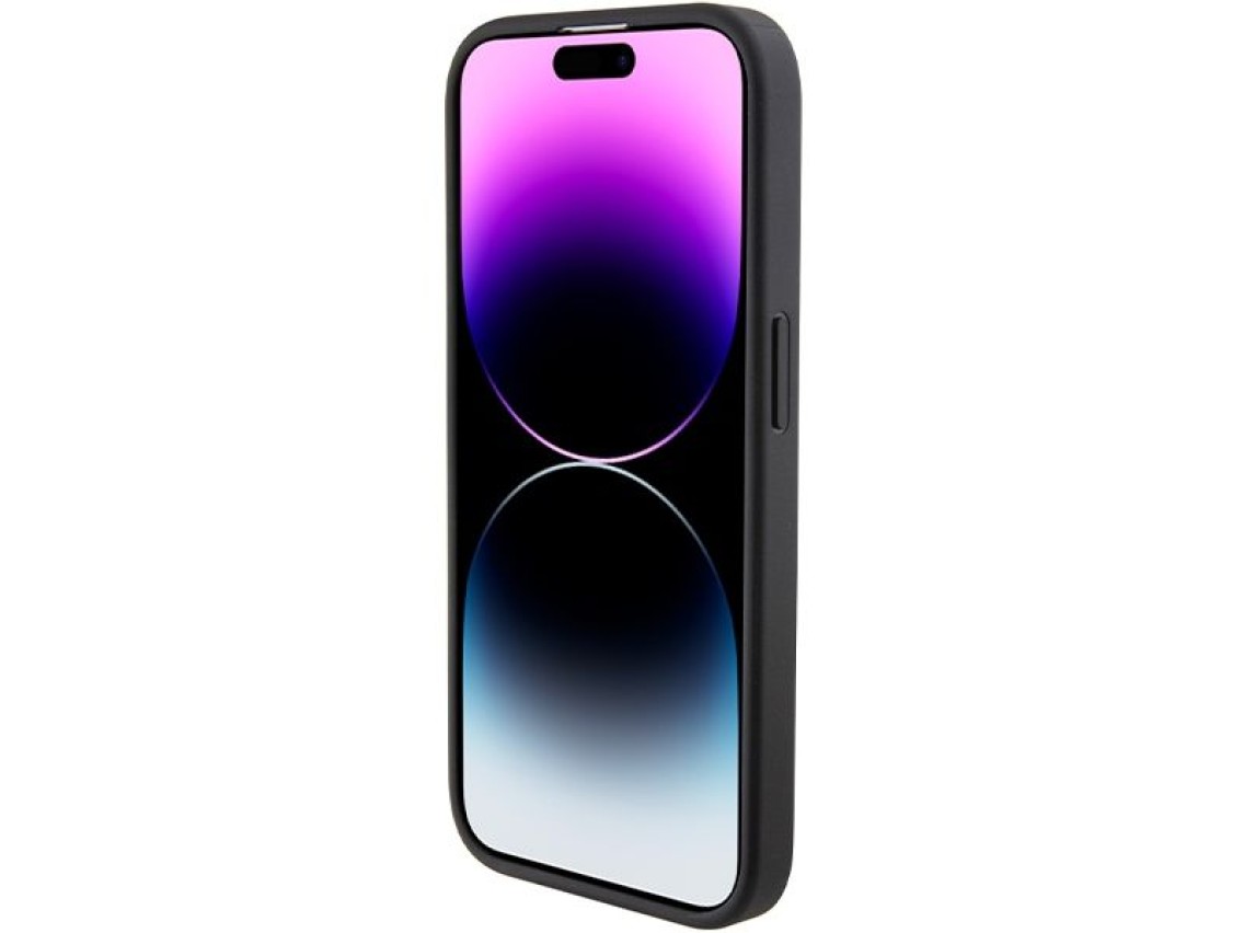 Funda BMW M Grip Stand bicolor para iPhone 15 Pro - azul marino
