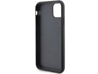 Funda Karl Lagerfeld Gripstand Saffiano Karl&Choupette Pins para iPhone 11 / Xr - negra Funda Karl Lagerfeld Gripstand Saffiano Karl&Choupette Pins para iPhone 11 / Xr - negra