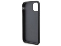 Capa Karl Lagerfeld Gripstand Saffiano Choupette Pins para iPhone 11 / Xr - Preta Capa Karl Lagerfeld Gripstand Saffiano Choupette Pins para iPhone 11 / Xr - Preta