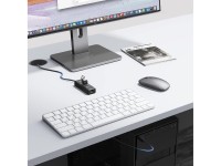 Hub USB Orico PW3UR25-U3 com 4 portas (3x USB-A 3.0, 1x RJ45 Ethernet 2.5G, 0,15 m) - Preto Hub USB Orico PW3UR25-U3 com 4 portas (3x USB-A 3.0, 1x RJ45 Ethernet 2.5G, 0,15 m) - Preto