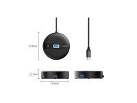 ORICO YS1-C2 4-port USB hub 1x USB-A 3.0 3x USB-A 2.0 0.3 m - black ORICO YS1-C2 4-port USB hub 1x USB-A 3.0 3x USB-A 2.0 0.3 m - black