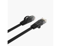 Cable de red Ethernet Orico PUG-C7B CAT7 de 10 Gbps RJ45, plano, 8 m - Negro Cable de red Ethernet Orico PUG-C7B CAT7 de 10 Gbps RJ45, plano, 8 m - Negro