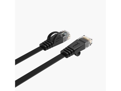 Orico PUG-C7B CAT7 10Gbps RJ45 Ethernet Network Cable Internet LAN Flat 8m - Black