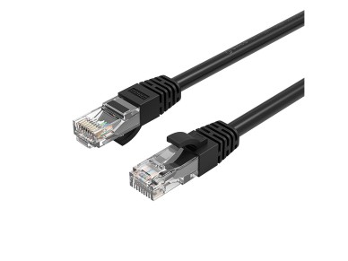 Orico PUG-C6 CAT6 1000Mbps RJ45 Ethernet Network Cable LAN Round 20m - Black