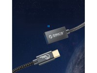 Adaptador Orico CAF31 USB-C para USB-A 3.1 Gen 2 10Gbps 30cm OTG - preto