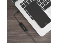Placa de Rede Externa Orico UTJ-U3 1 Gigabit USB-A 3.0 - Preta Placa de Rede Externa Orico UTJ-U3 1 Gigabit USB-A 3.0 - Preta