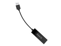 Placa de Rede Externa Orico UTJ-U3 1 Gigabit USB-A 3.0 - Preta Placa de Rede Externa Orico UTJ-U3 1 Gigabit USB-A 3.0 - Preta