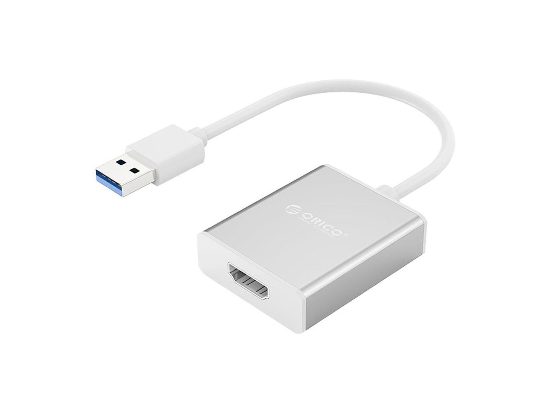 Orico UTH USB-A 3.0 to HDMI adapter - silver