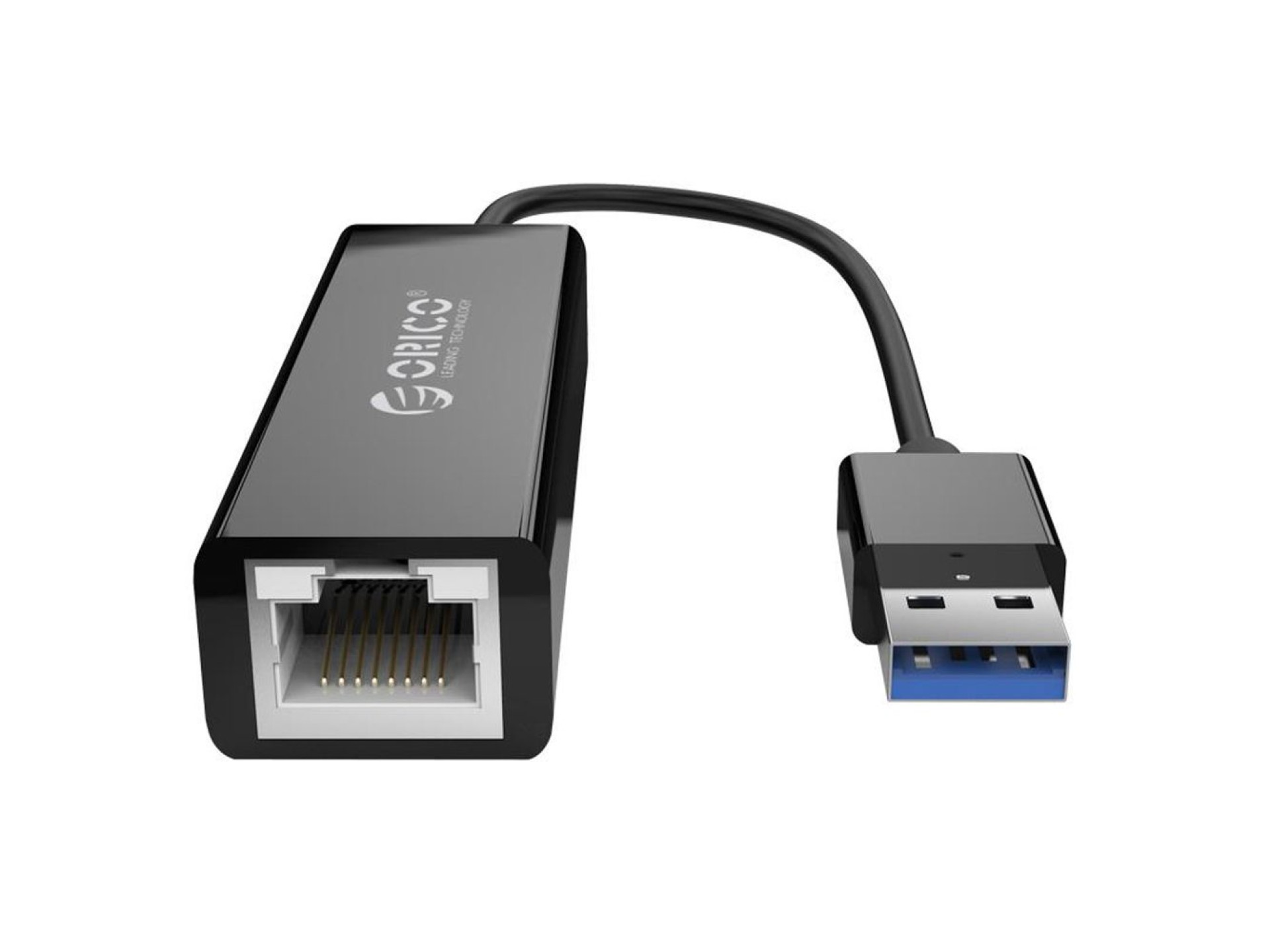 Placa de Rede Externa Orico UTJ-U3 1 Gigabit USB-A 3.0 - Preta