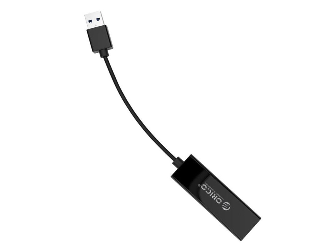 Placa de Rede Externa Orico UTJ-U3 1 Gigabit USB-A 3.0 - Preta