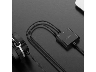 Orico SKT3 USB-A External Sound Card - Black Orico SKT3 USB-A External Sound Card - Black