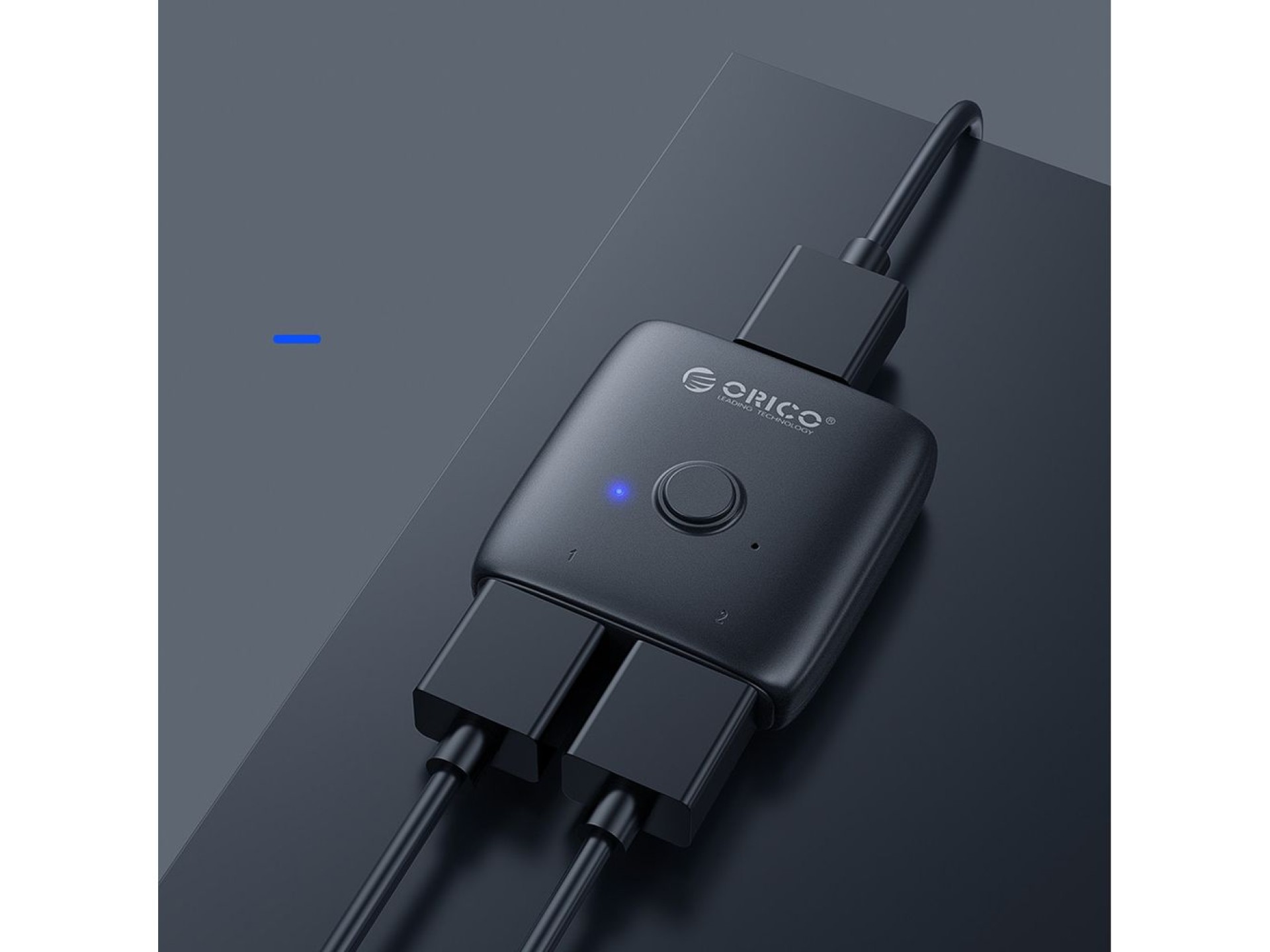Adaptador HDMI bidireccional Orico AS2-A1 - Negro