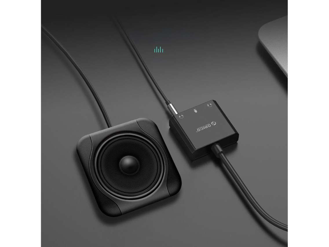 Orico SKT3 USB-A External Sound Card - Black
